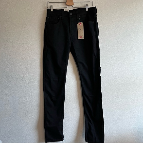 Levi’s 512 slim jeans black NWT - Picture 1 of 5
